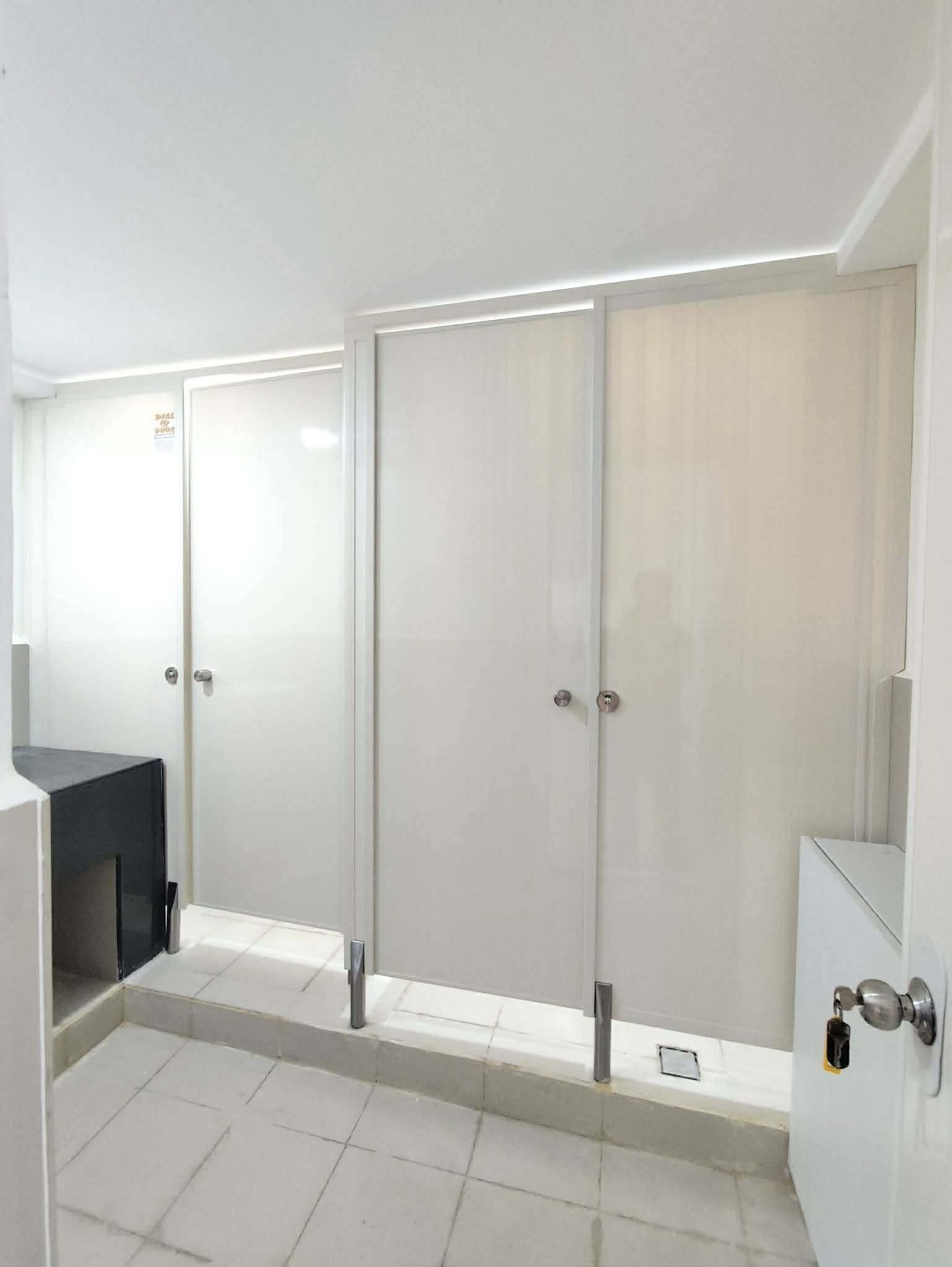 PVC Plastic Toilet Cubicle Partition