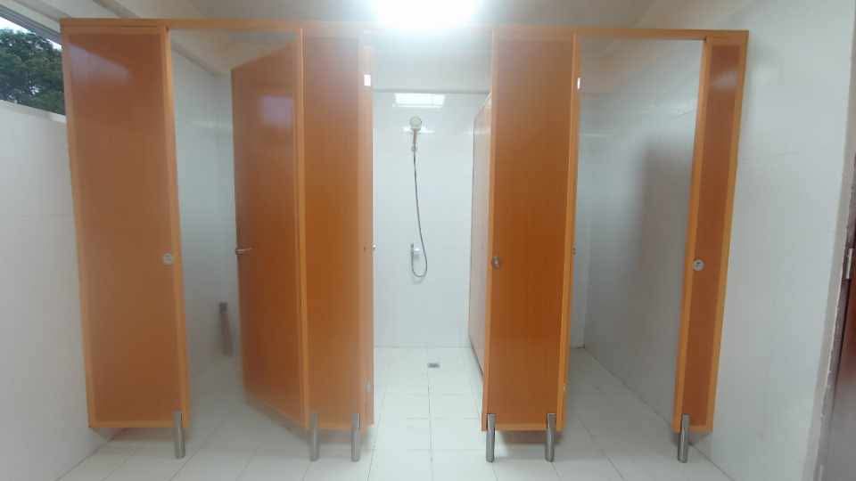 PVC Plastic Toilet Cubicle Partition