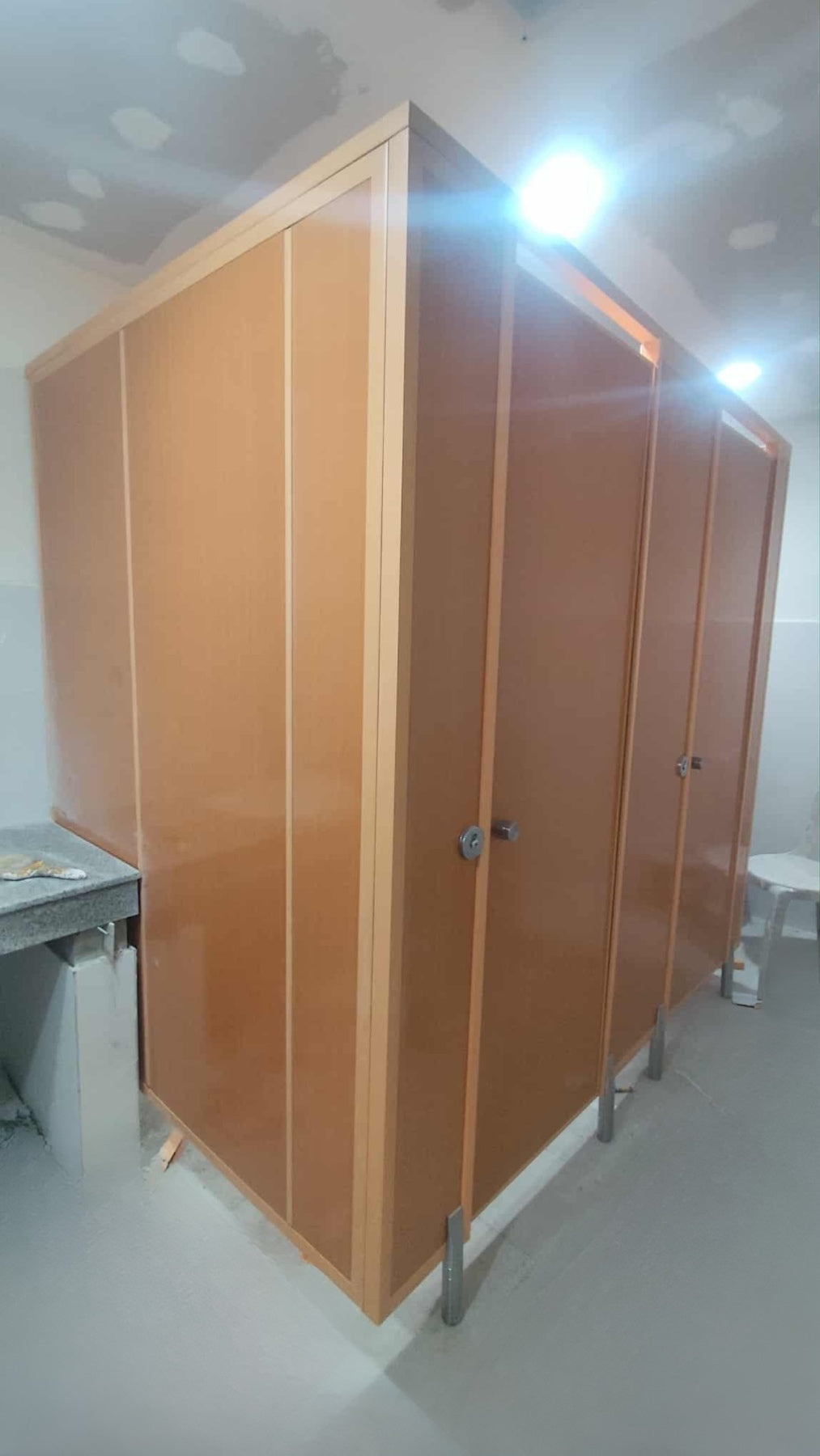 PVC Plastic Toilet Cubicle Partition