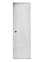 PVC Plastic Door with Jamb (Plain or with Bottom Louver)
