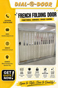 PVC Folding Accordion Door (French type)