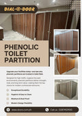 Phenolic Toilet Cubicle Partition