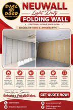 Neuwall Light Duty Folding Wall Partition