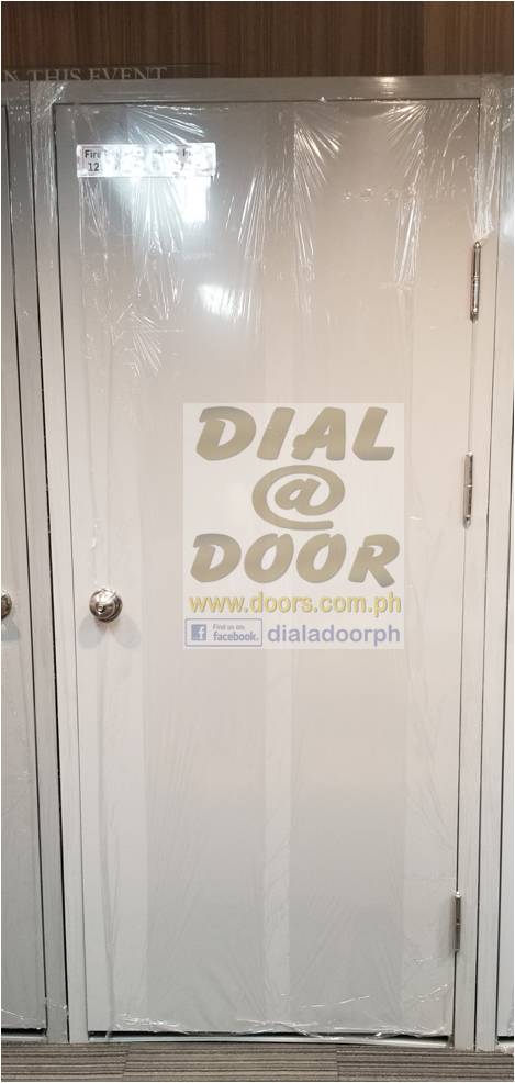 Fire Rated Metal Steel Door (Plain Design)