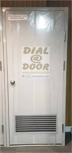 Fire Rated Metal Steel Door with Bottom Louver