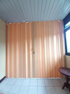 PVC Folding Accordion Door (Deluxe Plain type)
